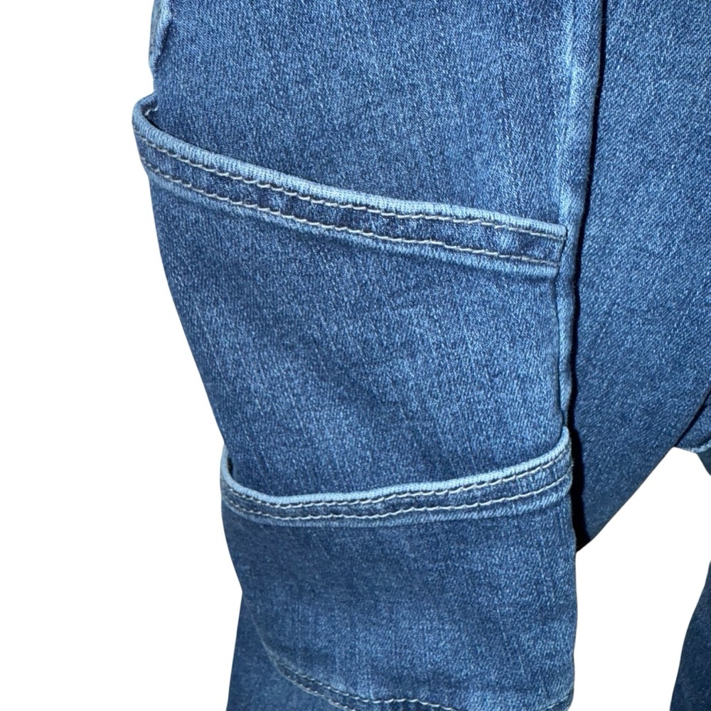 Democracy Ab Solution Carpenter Jeans women's size 16 high rise straight leg - Picture 6 of 12